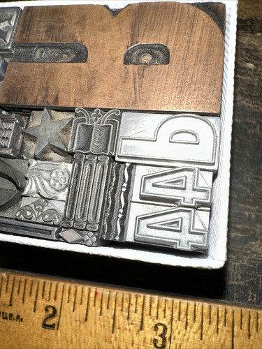 Print Blocks “ Ornamental Borders Dingbats ” Variety of Designs! #-1 Beautiful - Picture 7 of 24