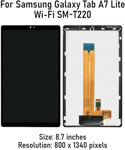 For Samsung Galaxy Tab A7 Lite SM-T220 /T225 LCD Touch Screen Digitizer Assembly - Picture 9 of 12