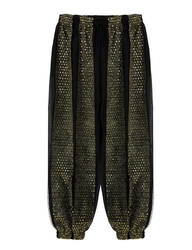 Damen Bauchtanz Kostüm Indien Tanztop mit Haremshose Hüftschal Kopftücher - Bild 49 von 91