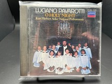 LIKE NEW 1984 LUCIANO PAVAROTTI O HOLY KNIGHT CHRISTMAS CD TESTED WORKS