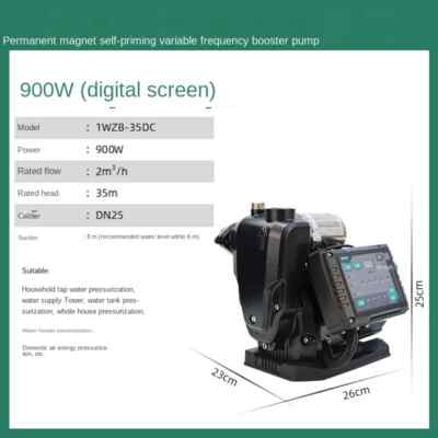 #ad Frequency Conversion Self priming Automatic Booster Pump Household Tap Water $645.99