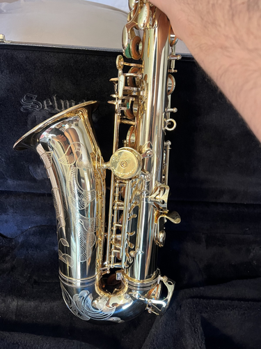 Selmer Series II Alto Saxophone (Pre-Jubilee) with Selmer S90 180 Mouthpiece - Picture 9 of 9