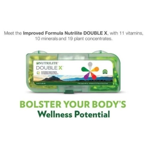 AUTÉNTICO NUTRILITE Bandeja Doble X™ Suministro para 31 Días Nueva Fórmula Mejorada 186 Comprimidos - Imagen 5 de 10