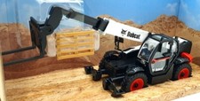 Bburago Bobcat T.40.180slp Telescopic Elevatore Tractor With Pallet Fork 2010 1:43 18-32087