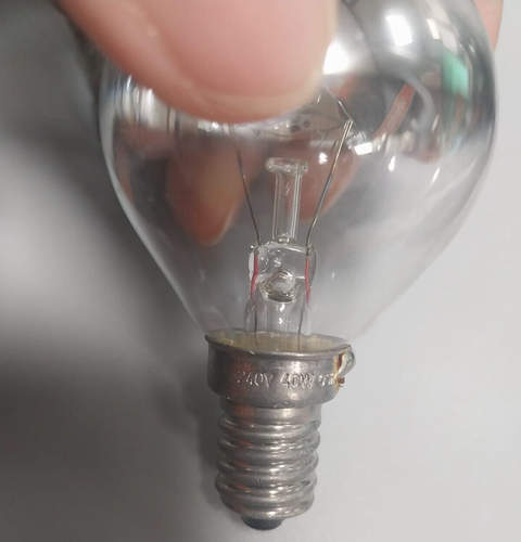 Lampadina sferica con cupola argento 40W E14 230 V OSRAM mirror - Foto 6 di 7