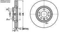 ATE BREMSSCHEIBEN Ø308mm + BREMSBELÄGE VORNE FÜR OPEL CORSA E X15 MERIVA B S10