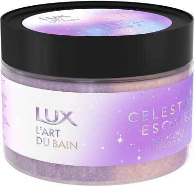 LUX Celestial Escape Moisturizing Body Scrub 360g Calming Woody Jasmine Scent