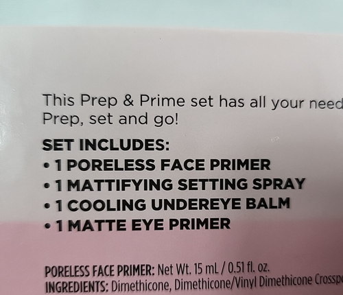 Ulta Beauty Prep And Prime 4 Piece Primer Essentials Set - Picture 4 of 6