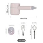 USB Rechargeable & Portable Cordless Hand Mixer,Chopper, Blender And Egg Beater