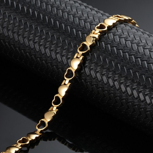 Pulsera Magnética Dorada Mujeres Restaurar Equilibrio Energía Poder Regalo de Navidad para ella - Imagen 4 de 11