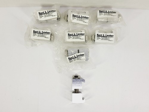 (Menge 8) Lesker QF-SDC-AL3 Doppelklauenklemmen (ISO-K 320 bis 500) - Neu - Bild 2 von 10