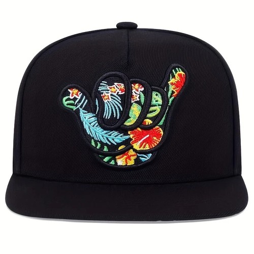 Fashion Hip Hop Baseball Cap personality Finger Embroidery Trucker Caps - Picture 14 of 28