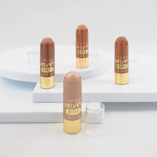 L.A. Bronceador contorno de terciopelo para niña Highlight Hi-Lite Blush, elige el tono NUEVO - Imagen 1 de 8