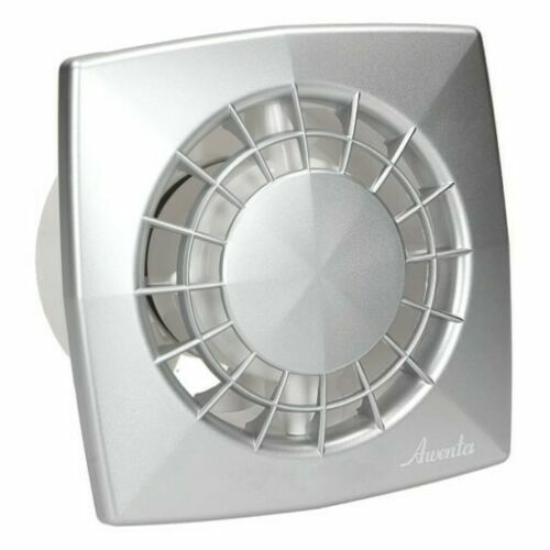Satin Modern Bad Abzieher Ventilator 125mm mit Timer und Feuchtigkeitssensor - Bild 1 von 3