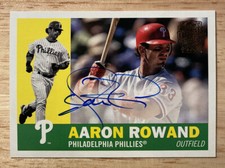 Aaron Rowand 2022 Topps Archives auto #FFA-60FF-AR • Philadelphia Phillies