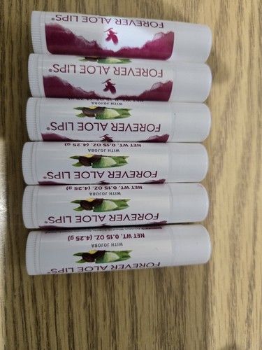 6 x Forever Living Aloe Lips with Jojoba (Pack of 6) --FAST SHIP - 第 1/1 張圖片