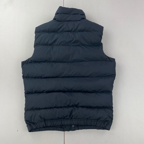 ABERCROMBIE & FITCH Gilet Medium Navy Mens Feather Down Body Warmer Padded Vest - Picture 11 of 13