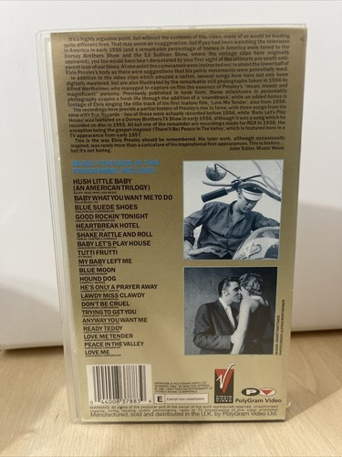 Elvis Presley 'Elvis 56' VHS Video Cassette Tape 4 Front Cert E 1987 Release - Picture 2 of 3