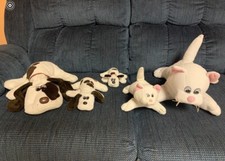 vintage pound puppy and kitty lot plush