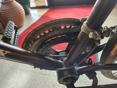 Vintage 1967 Schwinn Varsity 10 Speed Road Bike Chicago USA Brown - Picture 6 of 9