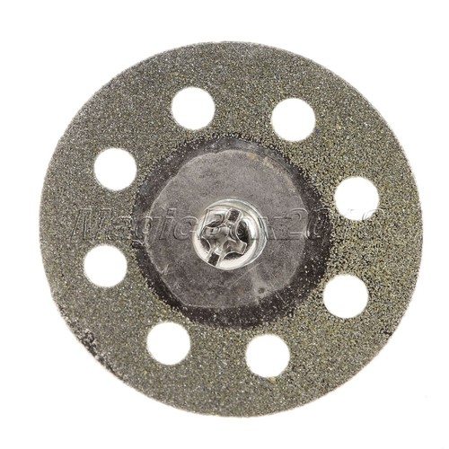 10pcs 30MM Diamond Saw Blades Cutting Wheel Discs Mandrel Power Rotary Tool - Picture 7 of 10