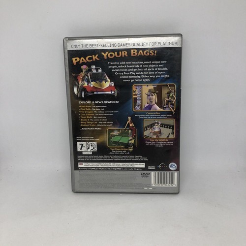 THE SIMS BUSTIN’ OUT Playstation 2 PS2 PAL Game RARE No Manual FREE SHIPPING - Picture 6 of 7