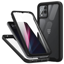 CBUS Heavy-Duty Case w/ Built-in Screen Protector for T-Mobile Revvl 6 Pro 5G
