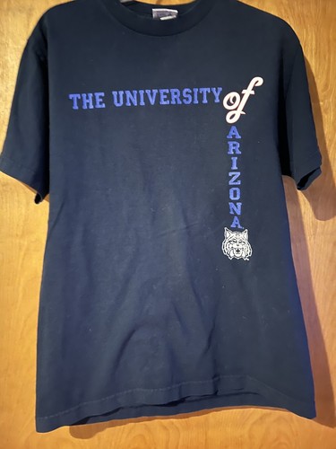 University of Arizona Wildcats Herren Athletic T-Shirt Tee Navy Gr. Medium