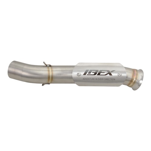 For CF-Moto Ibex 800 2022-2025 Exhaust Slip Middle Pipe Sliver Muffler DB Killer - Foto 11 di 11