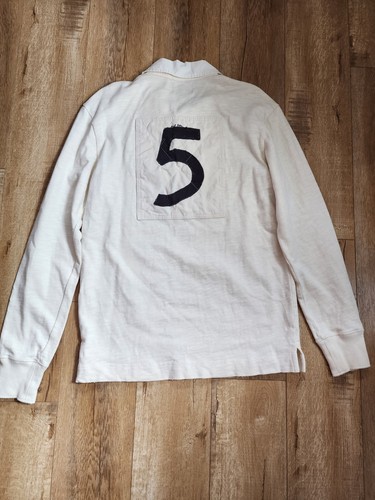 RARE Ralph Lauren Rugby RLFC Patch Mens M Cotton Sweater Cricket Pullover Polo - Bild 8 von 8