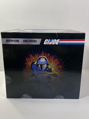 Modern Icons Hasbro G.I. Joe Cobra Commander Replica Helmet & Stand 1:1 Scale - Picture 15 of 24