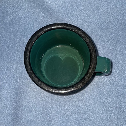 CAFE DU MONDE Green Coffee Tea Mug Cup Original French Market M Ware New Orleans - Picture 5 of 7