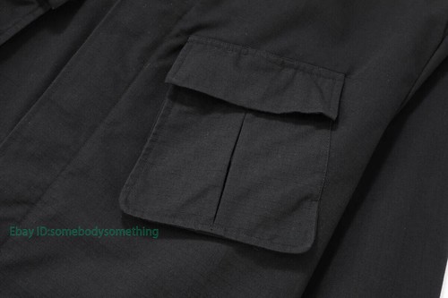 Og107 M65 M43 Mens Womens Cargo Coat Jacket Air Force Army Cotton Bdu Jacket - Picture 12 of 27