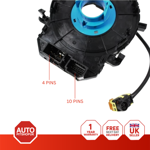 Kia Rio MK3 UB Clock Spring Spiral Cable Squib 2011-2017 OEM 934903S110 - Picture 3 of 6