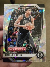 2024-25 Panini Prizm Monopoly #54 Nicolas Claxton Ice Prizm
