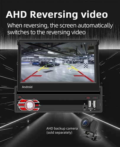 DAB+ Autoradio 1 DIN 6+128G Android 15 Carplay GPS Navi AM RDS Bluetooth 4G WiFi - Bild 8 von 23