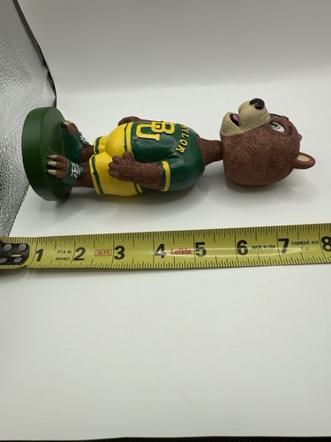 Baylor Bears THE JUDGE Maskottchen 2002 Wackelkopf SGA gesponsert von Dr. Pepper - Bild 5 von 5