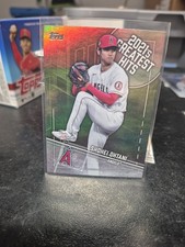 2022 Topps Series 1 Shohei Ohtani 2021's Greatest Hits Angels #21GH-10
