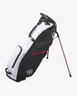 Wilson Exo Lite Stand Bag (9.5", 4-way top, Black/Red/White) Golf New