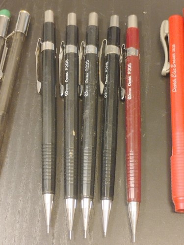 Vintage Pentel Druckbleistifte, Stifte, Radierer, Minen, Minen riesiges Konvolut Posten - Bild 8 von 23