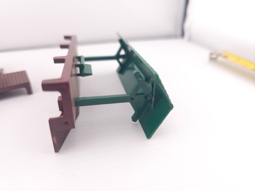 *LESEN HO Scale Plasticville Passenger Freight Station and Switch Tower Building - Bild 7 von 13