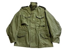 Vintage Vietnam Era M65 OG-107 Cold Weather Field Jacket Small Reg 70s 60s