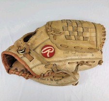Rawlings RBG39 Ricky Henderson High Pad Basket Web Fastback 10.5 Baseball Mitt