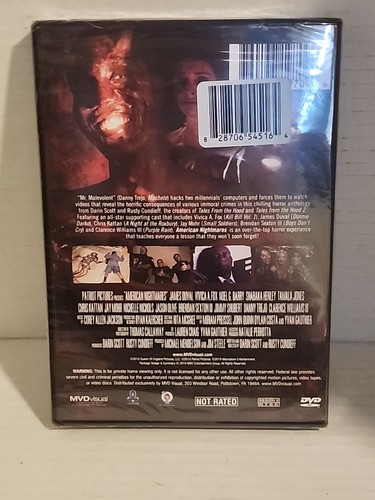 American Nightmares DVD Neu Danny Trejo, Vivica A Fox, Clarence Williams III - Bild 3 von 3