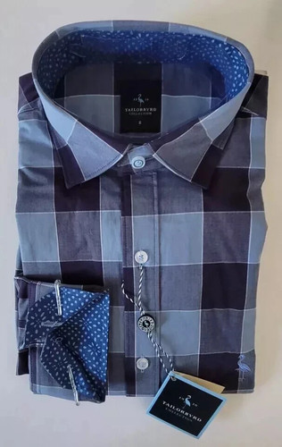 NEW Tailorbyrd Men's Shirt, Men's Plaid Shirt, Sizes Available: S to XXL, - Picture 4 of 6