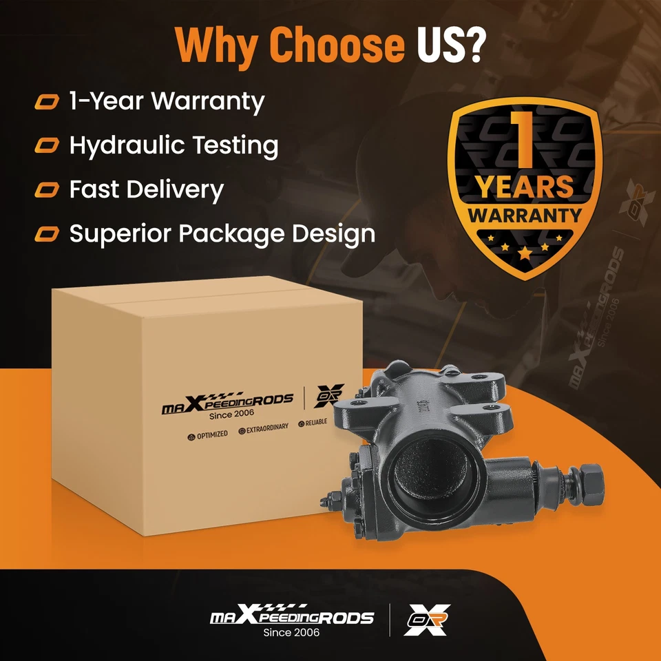 Caja de cambios de dirección asistida para Chevrolet GMC C1500 K1500 C2500 K2500 27-7540 Foto 3 de 4