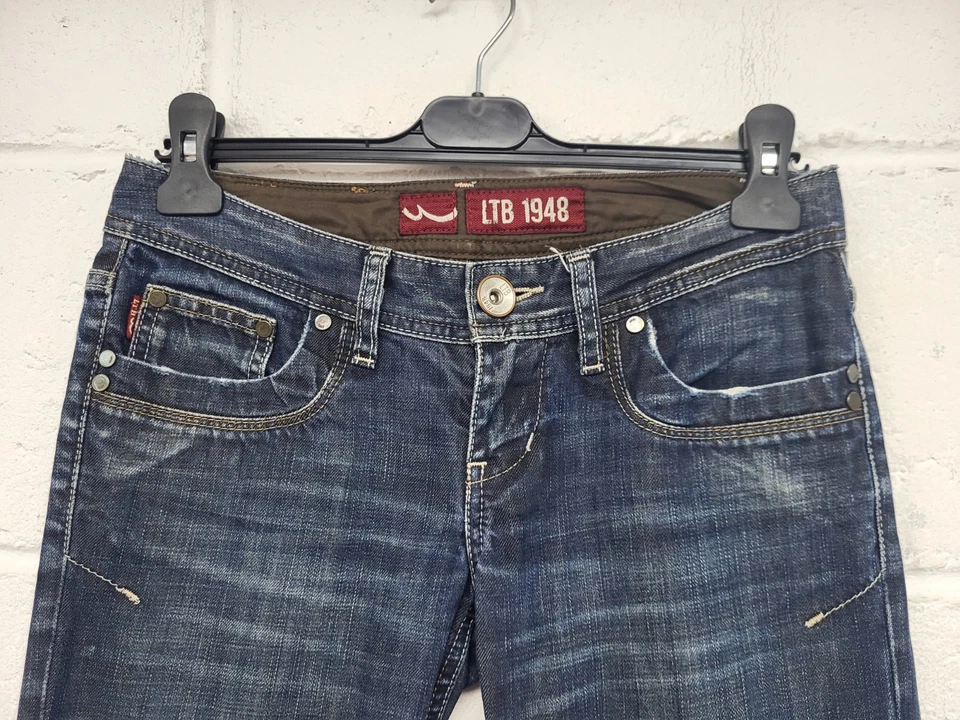 Jeans acampanados LTB 1948 tiro bajo azul denim W30 L31. PWM Foto 3 de 4