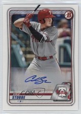 2020 Bowman Prospects Auto Cole Stobbe #PA-CS Auto 3lf