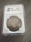 1927 Silver Peace Dollar Better Date UNC Toned
