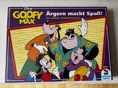 Goofy & Max Ärgern macht Spaß Brettspiel  Schmidt Disney vintage 90er OVP Sealed